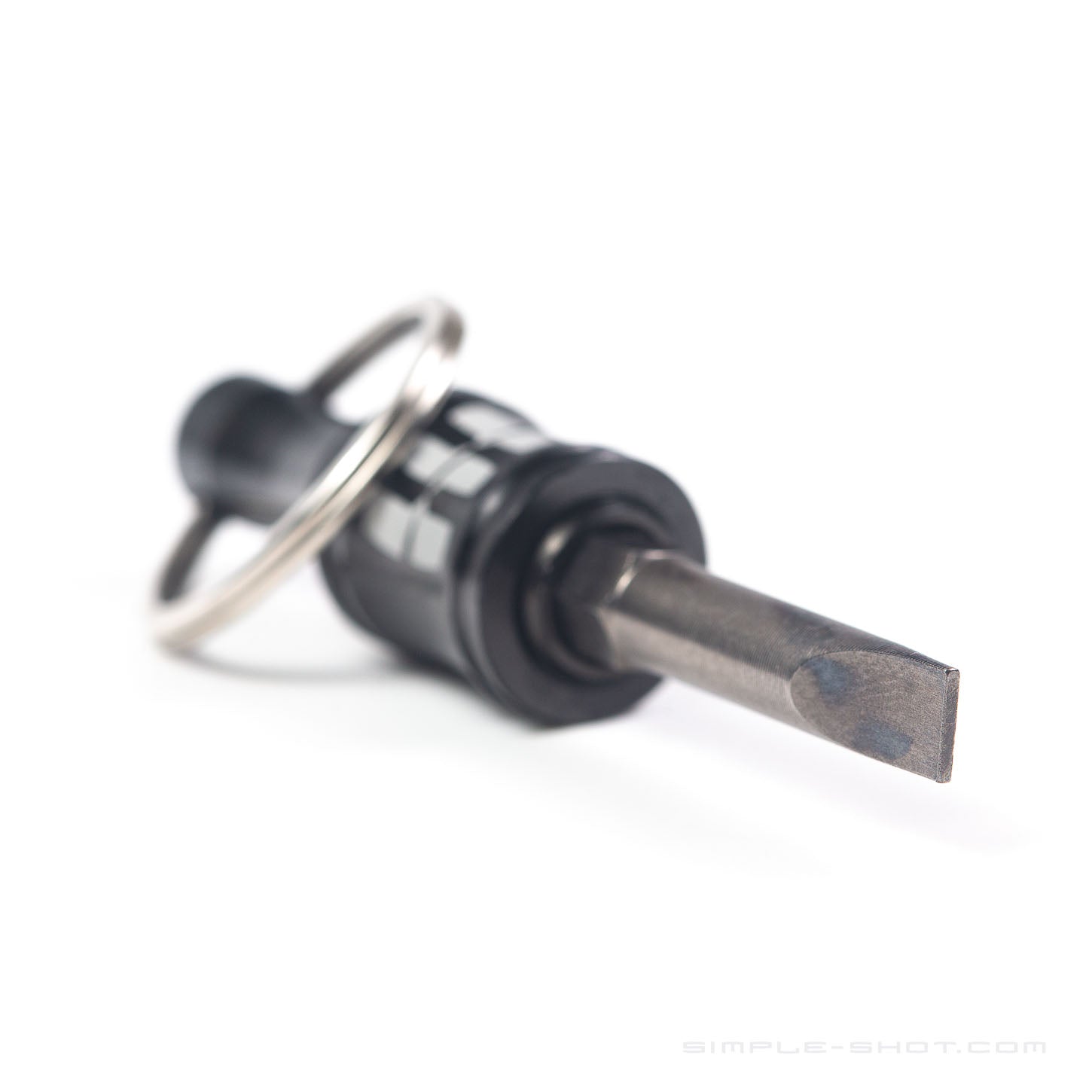 Flat Head Bit Quick-Release Keychain