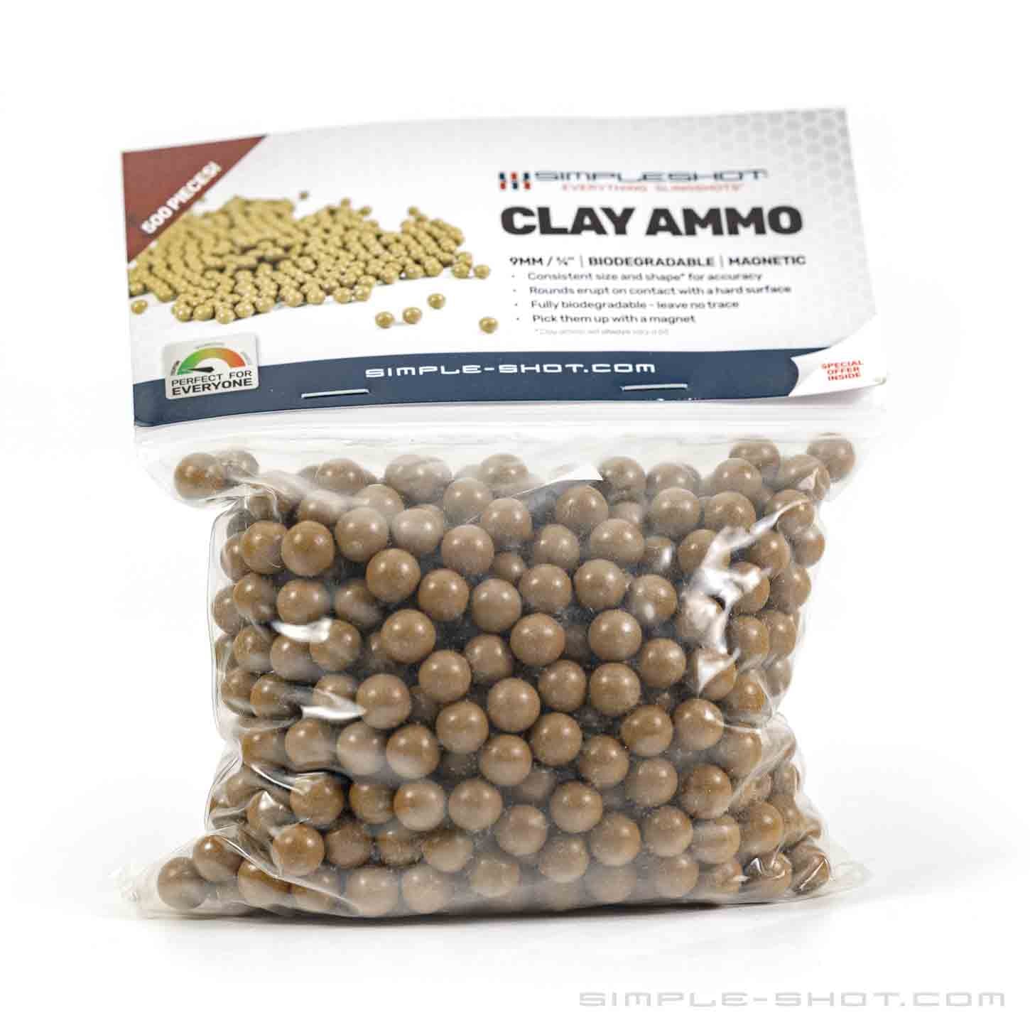 Clay Slingshot Ammo