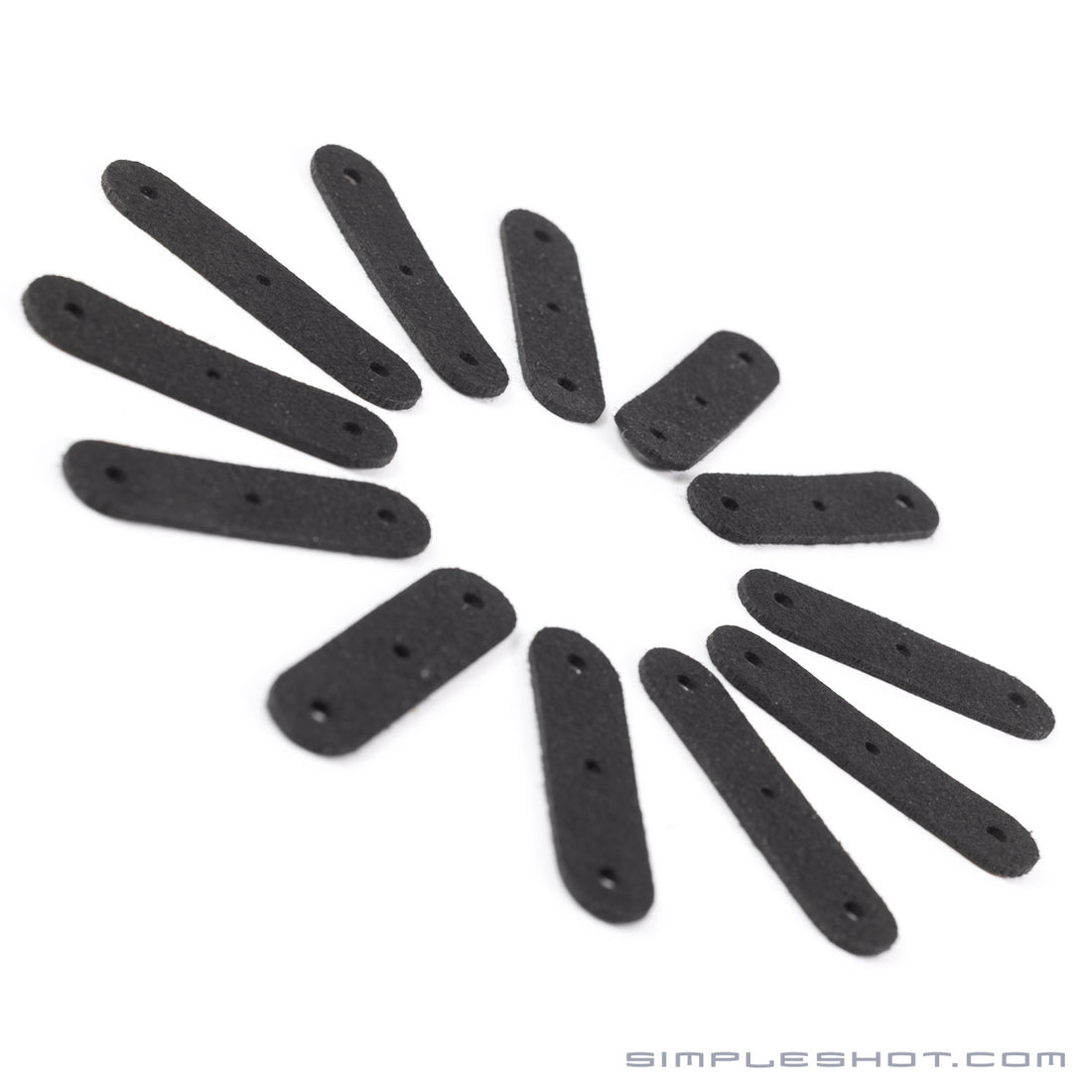 Black Microfiber Standard SimpleShot Pouch (12 Pack)