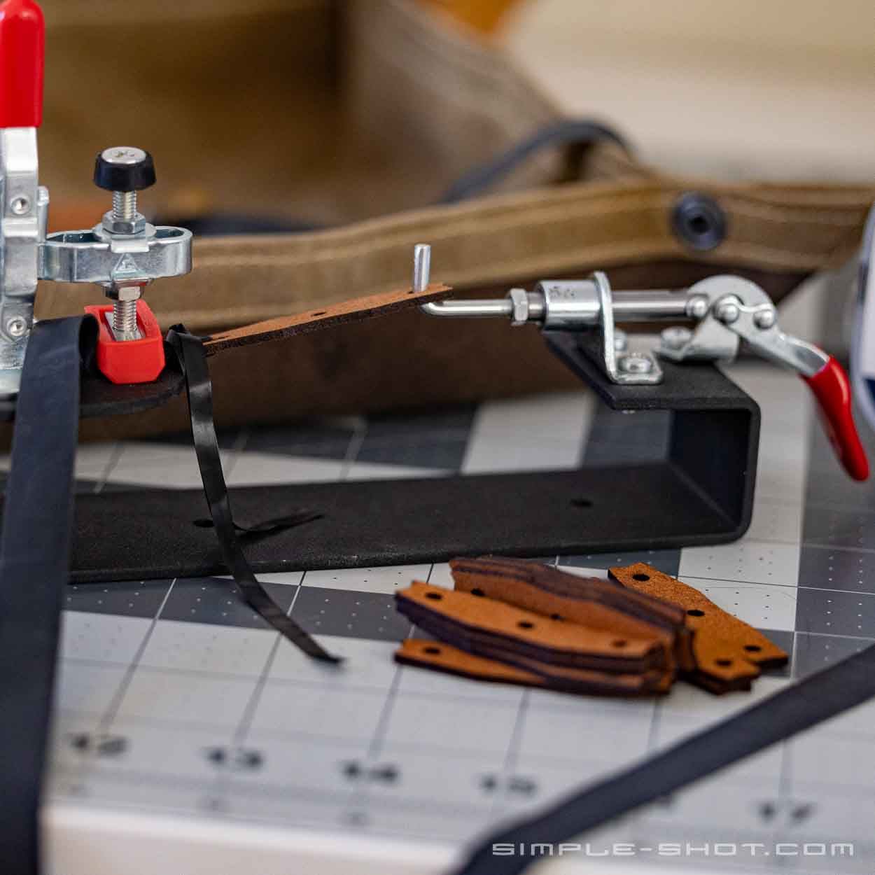 Brown Microfiber Standard SimpleShot Pouch (12 Pack)